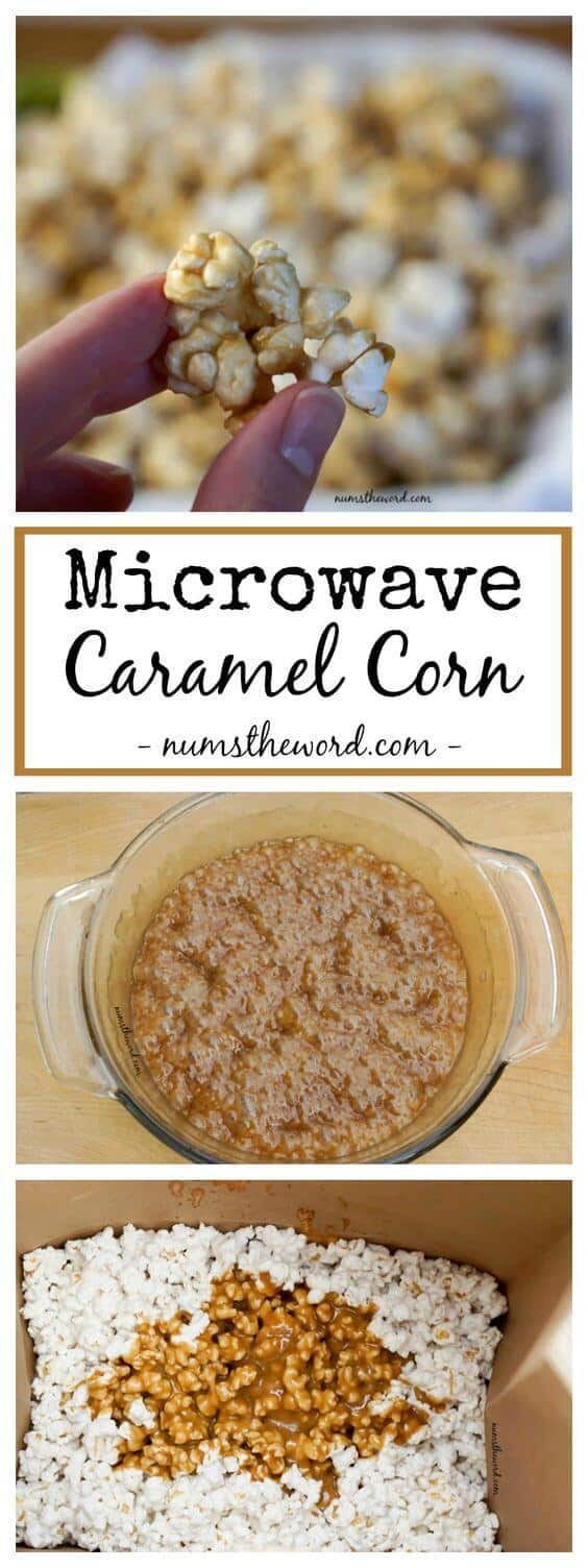 Microwave Caramel Popcorn Recipe