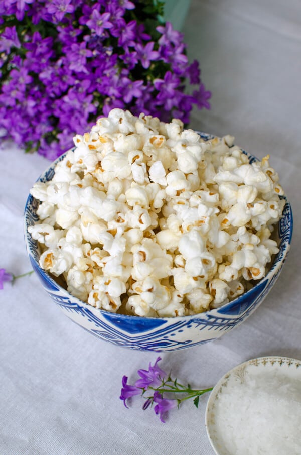 Honey Sea Salt Popcorn Recipe